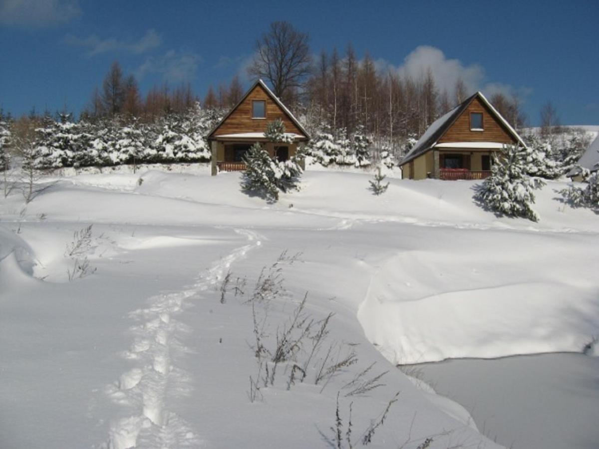 Villa Domek Caloroczny El Coyote Hoczew Exterior foto