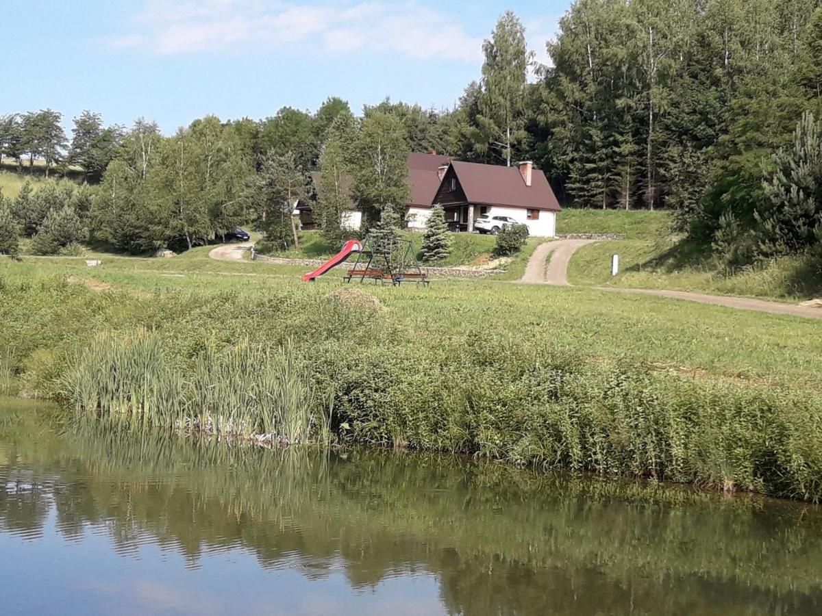 Villa Domek Caloroczny El Coyote Hoczew Exterior foto